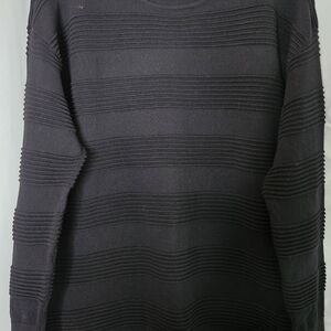 Michael Kors Black Ribbed Sweater